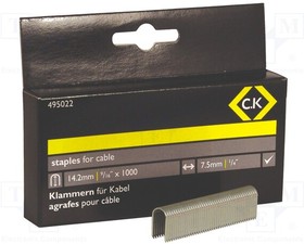 495022, Staples; 14.2mm; 1000pcs; CK-T6227