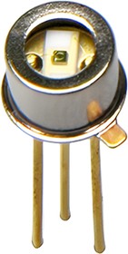 Фото 1/2 Hamamatsu, G12183-003K IR InGaAs Photodiode, Through Hole TO-18