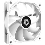 Вентилятор ID-Cooling TF-12025-ARGB-SNOW 120x120mm белый 4-pin 14-31dB 150gr Ret