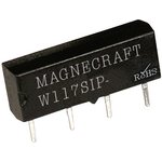 W117SIP-6, RELAY, REED, SPST-NO, 200V, 0.5A, THT