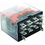 784XDXC-120A, General Purpose Relays 784 Ice Cube Relay 4PDT, 15A, Plain Cvr