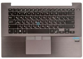 (90NX00F1-R31RU0) клавиатура для ноутбука Asus BU403UA-1A с топкейсом и подсветкой черная