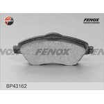 Колодки тормозные передние FENOX BP43162
