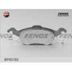 Колодки тормозные передние FENOX BP43165