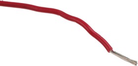 Фото 1/3 10037902, KY30 Series Red 0.33 mm² Hook Up Wire, 22 AWG, 7/0.25 mm, 250m, PVC Insulation