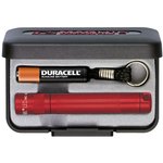 SJ3A032, Solitaire LED Keyring Torch Red 37 lm, 81 mm