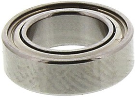 DDLF-310HA1P25LO1 Double Row Deep Groove Ball Bearing- One Side Shielded 1mm I.D, 3mm O.D