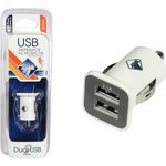 Зарядное устройство для мобильного устройства 2 USB-порта, 2100мА, 12/24В 46566