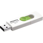 AUV320-64G-RWHGN, USB Flash накопитель 64Gb ADATA UV320 White/Green