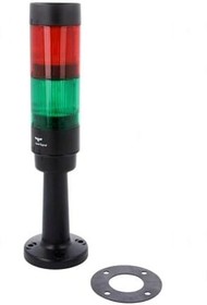 Фото 1/2 CT5-Q02, Modul-Compete 50 Series Green, Red Signal Tower, 2 Lights, 24 V dc