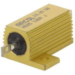 HS25120RJ, Res Wirewound 120Ohm 5% 9W/25W ±100ppm/°C Aluminum Housed Axial