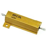 25Ω 50W Aluminium Chassis Mount Resistor HS50 25R F ±1%