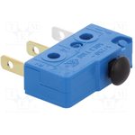 1050.1202, Micro Switch 1050, 5A, 1CO, 1.5N, Cap Tappet