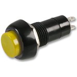 MCPS25B-5, Кнопочный переключатель, 12 мм, SPST, (Вкл.)-Выкл. ...
