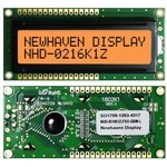 NHD-0216K1Z-FSO-GBW-L, LCD Character Display Modules & Accessories STN- GRAY ...