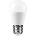 38106, Лампа светодиодная LED 13вт Е27 дневной матовый шар