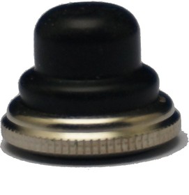 20.17292.21, Black Push Button Cap for Use with 10 mm Push Button, 18 (Dia.) x 13.7mm