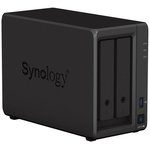 Synology DS723+ Сетевое хранилище 2x2.5"/3.5" SATA HDD/SSD ...