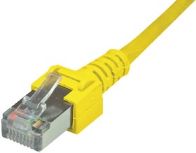 652108, Patch Cable, RJ45 Plug - RJ45 Plug, CAT5, S/UTP, 1m, Yellow