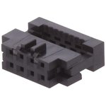 89361-708LF, 8-Way IDC Connector Socket for Cable Mount, 2-Row
