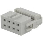 71600-008LF, Quickie IDC Receptacle, Wire to Board connector -Double row - 8 ...
