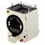 RJX8FB5HRGEB, Гнездо, RJ45, XLRnet, Кат: 5e, экранированный, с LED, с кнопкой