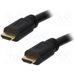 CH0053, Кабель, HDMI 1.4, вилка HDMI, с обеих сторон, 10м, черный