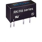 RK-1512S/H6, Isolated DC/DC Converters - Through Hole 1W 15Vin 12Vout 84mA SIP7
