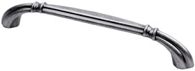 Ручка-скоба 128 мм, черненый старинный цинк RS-120-128 BAZ