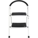 DELI Stepladder steel two-stage dl509012 ( max. height 460mm, up to 150kg, gap