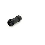 Circular Connector, 6 Contacts, Cable Mount, 21 mm Connector, Plug, Male, IP68