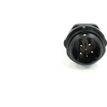 Circular Connector, 6 Contacts, Panel Mount, 21 mm Connector, Plug, Male, IP68