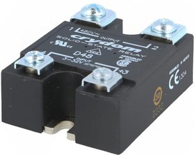 Фото 1/4 D4850, Solid State Relays - Industrial Mount PM IP00 530VAC/50A 3-32VDC In, ZC