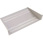 CMO shelf 2U perforated cantilever shelf, depth 300 mm