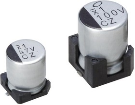 UCZ1C101MCS1GS, Aluminum Electrolytic Capacitors - SMD 100uF 16 Volts 20% AEC-Q200