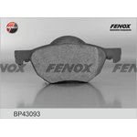 Колодки тормозные передние FENOX BP43093