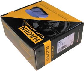 Фото 1/2 GP1155, Колодки торм.пер. Premium brake pads HAGEN