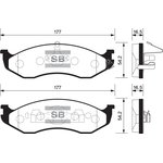 SP1112, SP1112SNS_=467 00 !колодки дисковые п.\ Kia Carnival ...