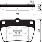 SP1457, SP1457SNS_=GDB3279=839 02=FDB1531=D2188M-01 !колодки дисковые з.\ Toyota ...