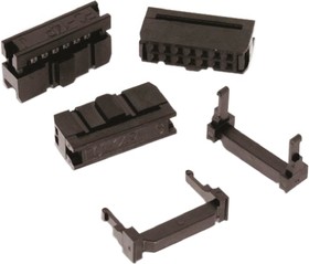 Фото 1/2 61201023021, 10-Way IDC Connector Socket for Cable Mount, 2-Row