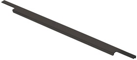 Торцевая ручка 800 мм, матовый черный RT-001-800 BL