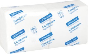 Бумажные салфетки Professional 1 слой, 33х33 см, белые, 250 шт 290892