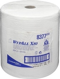 Протирочный материал WypAll X80 большой рулон, белый 8377