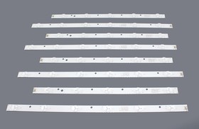 Светодиодная подсветка TV 40" LED40D11-ZC14-03 (комплект 8шт)