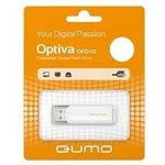 Флэш Диск QUMO 16GB Optiva 01 White QM16GUD-OP1-white