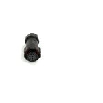 Circular Connector, 8 Contacts, Cable Mount, 21 mm Connector, Socket, Female, IP67