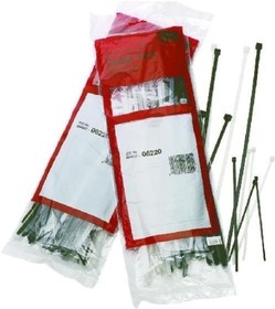 Фото 1/3 CT8NT18-M, Cable Ties 8 INCH 18 LB NATURAL CABLE TIE