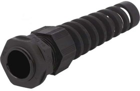 Фото 1/3 PPS16 BK080, Cable Glands, Strain Reliefs & Cord Grips 10-14MM SPRL PLTC BLACK SOLD PER PCS