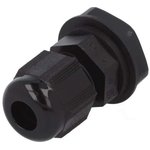 PPC7 BK080, Cable Gland, 3 ... 6.5mm, PG7, Polyamide, Black