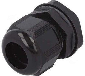 Фото 1/2 PPC21 BK080, FIT Series Black PA 6 Cable Gland, PG21 Thread, 13mm Min, 18mm Max, IP66, IP68